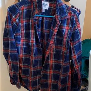 Old Navy plaid flannel